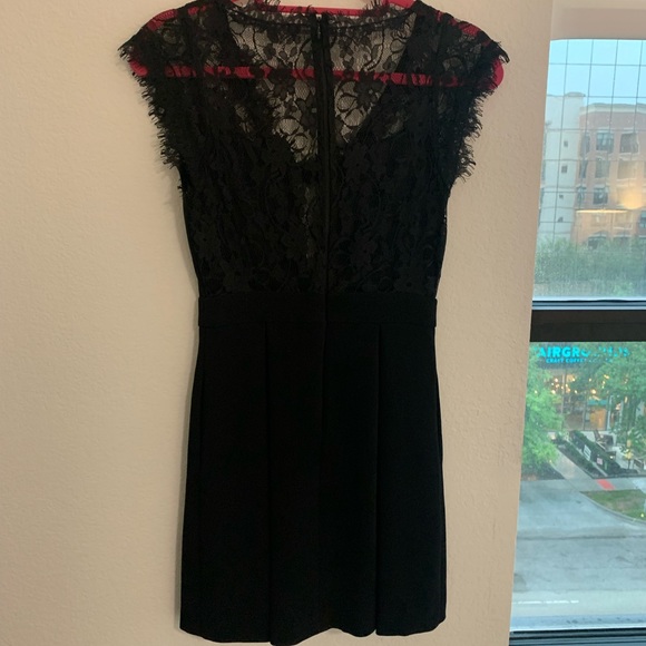 BCBGeneration Lace Insert Dress - Picture 3 of 4